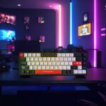 Jedel kl-68 60% mechanical Gaming Keyboard RGB Blue Switche - Image 2