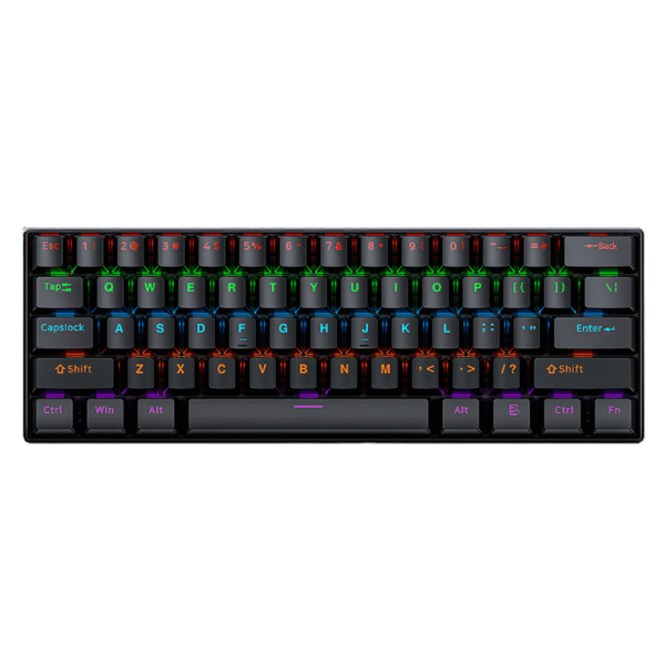 T-Wolf T60 60% Mechanical Gaming Keyboard Bleu switch