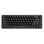 GM68-V2 RGB MECHANICAL GAMING KEYBOARD 68% | SILVER/RED SWITCH | Black - Image 3