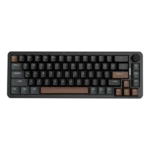 GM68-V2 RGB MECHANICAL GAMING KEYBOARD 68% | SILVER/RED SWITCH | Black
