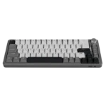 GM68-V2 RGB MECHANICAL GAMING KEYBOARD 68% | SILVER/RED SWITCH | White - Image 3