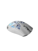 FuryCube G11 BK-V2 RGB Wireless Gaming Mouse 3 Mode 59g White Contour - Image 5