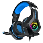 Ozeino RGB Gaming Headset for PS4 PS5 PC with Microphone