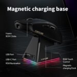 FURYCUBE G9 PRO Wireless Gaming Mouse 22K DPI With Charging Dock Black - Image 2