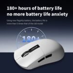 FURYCUBE G9 PRO Wireless Gaming Mouse 22K DPI With Charging Dock Black - Image 6