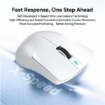 FURYCUBE G16PRO 2.4GHz Wireless Gaming Mouse RGB Charging Dock | White - Image 7