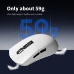 FURYCUBE G9 PRO Wireless Gaming Mouse 22K DPI With Charging Dock Black - Image 5