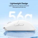 FURYCUBE G16PRO 2.4GHz Wireless Gaming Mouse RGB Charging Dock | White - Image 6