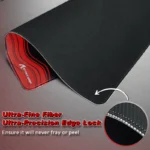 ATTACK SHARK CM02 eSport Gaming Mousepad (450x400x4 MM) Black/Red Contour - Image 8