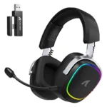 ATTACK SHARK G800 WIRELESS Esports Gaming Headset For PS5-4 PC with Mic Black