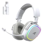ATTACK SHARK G800 WIRELESS Esports Gaming Headset For PS5-4 PC with Mic White