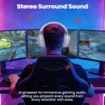 ATTACK SHARK G800 WIRELESS Esports Gaming Headset For PS5-4 PC with Mic White - Image 7
