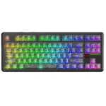 ATTACK SHARK X87 ULTRA Wireless Mechanical Keyboard With 8K Wireless Receiver Forged Carbon