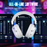 ATTACK SHARK L30 PRO WIRELESS Esports Gaming Headset For PS5-4 PC with Mic White - Image 3