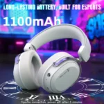 ATTACK SHARK L30 PRO WIRELESS Esports Gaming Headset For PS5-4 PC with Mic White - Image 4