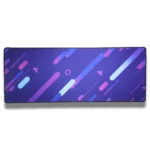 XL 80x30cm Mouse pad 4mm Gaming Desk Mat Purple Dynamic Modern Gradient