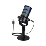 USB Microphone Condenser PDO RGB for Recording Gaming streaming Podcasts