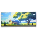 XL 80x30cm Mouse pad 4mm Gaming Desk Mat Anime Landscape Farm