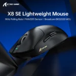 ATTACK SHARK X8SE Tri-mode Wireless Gaming Mouse | Black - Image 2