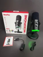 NEEPHO NP-M03 Wireless 2.4Ghz USB/TYPE-C/XLR Streaming Dynamic Microphone - Image 6