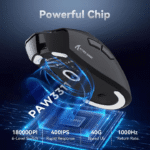 Attack Shark R1 Wireless Gaming Mouse 18KDPI 59g | Black - Image 3