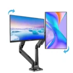 ZENO M8D Gas Spring Monitor Arm Stand Dual Screens 17-32 18Kg Black - Image 5