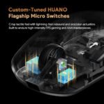 FURYCUBE G13S 2 X Battery Wireless Gaming Mouse Black - Image 7