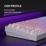 Black Contour Keycaps – 100 Keys | OEM Profile • PBT - Image 4