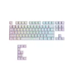 White Contour Keycaps – 100 Keys | OEM Profile • PBT
