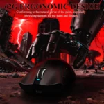 ATTACK SHARK V3 PRO Tri-mode Wireless Gaming Mouse 25K DPI RGB Charging Dock Black - Image 9