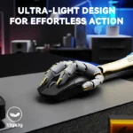 ATTACK SHARK G3 PRO Tri-mode Wireless Gaming Mouse 25K DPI  Charging Dock Black - Image 8