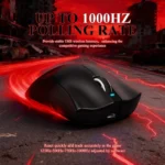 ATTACK SHARK V3 PRO Tri-mode Wireless Gaming Mouse 25K DPI RGB Charging Dock Black - Image 8