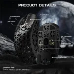 Attack Shark R5 Ultra 8k Wireless Gaming Mouse PAW3950MAX Black - Image 8