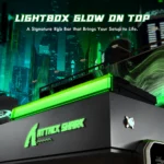 ATTACK SHARK R85 HE Rapid Trigger 8K Keyboard Magnetic Switch with Custom Lightbox Black Neon Green - Image 4