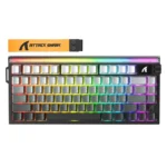 ATTACK SHARK R85 HE Rapid Trigger 8K Keyboard Magnetic Switch with Custom Lightbox Noonlight Night - Image 2