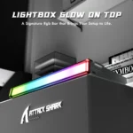 ATTACK SHARK R85 HE Rapid Trigger 8K Keyboard Magnetic Switch with Custom Lightbox Noonlight Night - Image 4