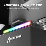 ATTACK SHARK R85 HE Rapid Trigger 8K Keyboard Magnetic Switch with Custom Lightbox White - Image 4