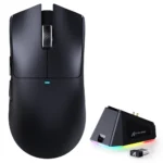 ATTACK SHARK X11 Wireless Gaming Mouse 63g with RGB Charging Dock  | Black