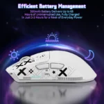 ATTACK SHARK X11 SE Wireless Gaming Mouse 22000 DPI, 59g | White - Image 3