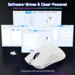 ATTACK SHARK X11 SE Wireless Gaming Mouse 22000 DPI, 59g | White - Image 7