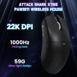 ATTACK SHARK X11 SE Wireless Gaming Mouse 22000 DPI, 59g | Black - Image 4