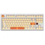 ATTACK SHARK X87 ULTRA Wireless Mechanical Keyboard With 8K Wireless Receiver Iced Orange