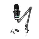 NEEPHO NP-M03 Wireless 2.4Ghz USB/TYPE-C/XLR Streaming Dynamic Microphone | Boom Arm