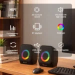 KISONLI X36BT Bluetooth HiFi Desktop Speaker System – 3D 2.0 Channel - Image 3