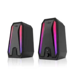 Kisonli X10 Super Bass Usb 2.0 PC Speakers Computer 10W Gaming HiFi Multimedia Speaker | Black