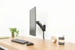 F120 Wall Monitor Arm for 17–27" Screens 7KG | NB Ergonomic Black - Image 4