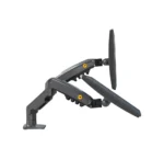NB Ergonomic F160 Dual Monitor Arm Stand 17-27" | Gas Spring 9KG 360° Black