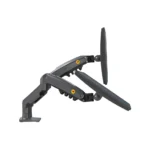 NB Ergonomic F160 Dual Monitor Arm Stand 17-27" | Gas Spring 9KG 360° Black
