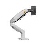 NB ERGONOMIC F80 XE Gas Spring Monitor Arm Stand 17-32 9KG 360° White